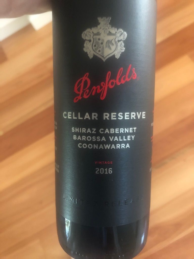2016 Penfolds Cellar Reserve Sauvignon Shiraz, Australia