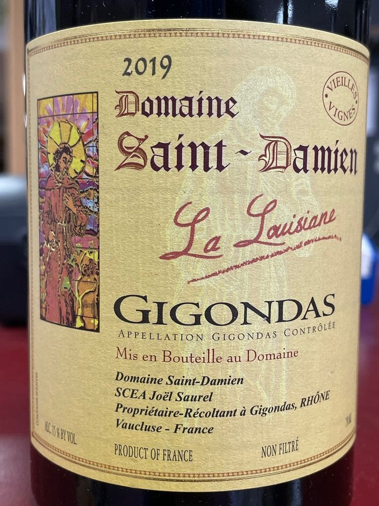 2012 Domaine SaintDamien Gigondas Vieilles Vignes La Louisiane