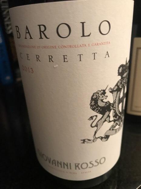 2006 Giovanni Rosso Barolo Cerretta - CellarTracker