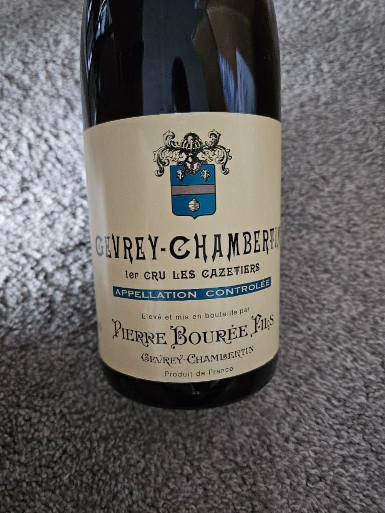 ワイン GEVREY CHAMBERTIN 1985 Pierre Bourée Fils Gevrey-Chambertin 1er Cru Les Cazetiers