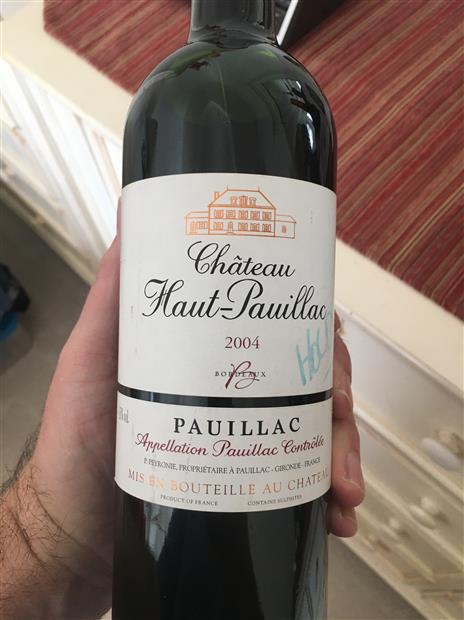 2012 Château Haut-Pauillac - CellarTracker
