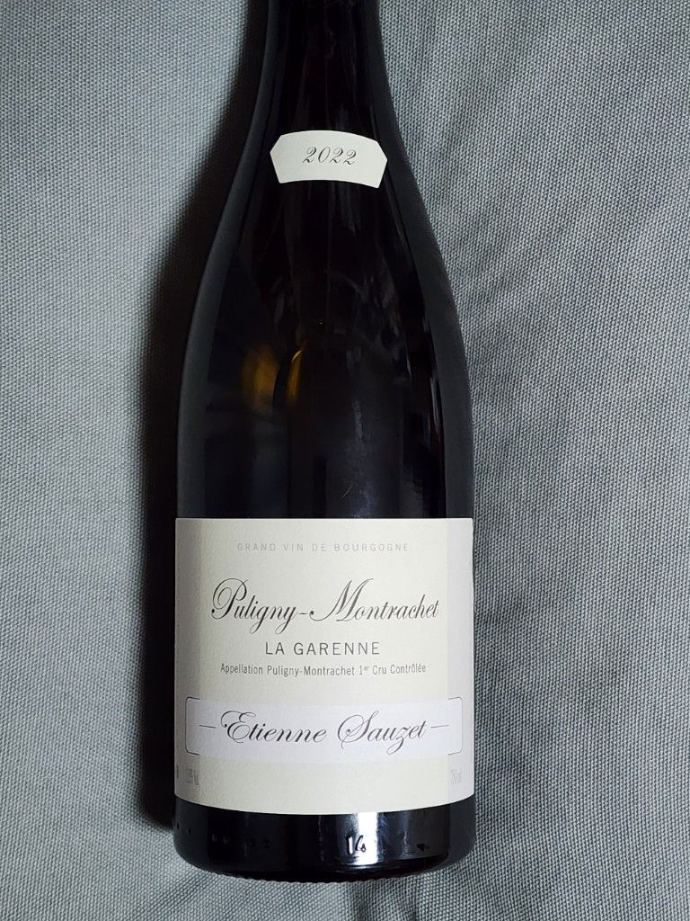 2022 Etienne Sauzet Puligny-Montrachet 1er Cru La Garenne