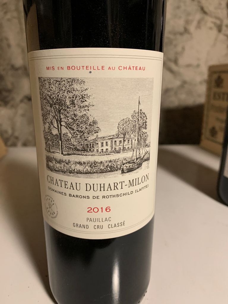 - CellarTracker Duhart-Milon 2019 Château