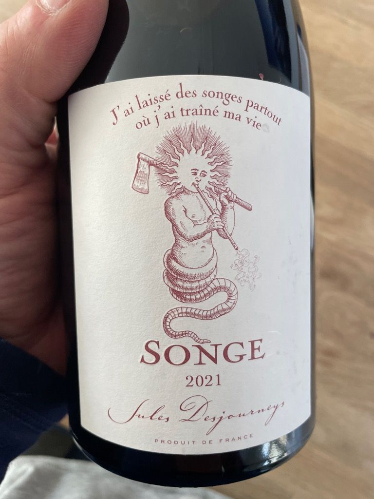 2021 Jules Desjourneys Vin de France Songe - CellarTracker