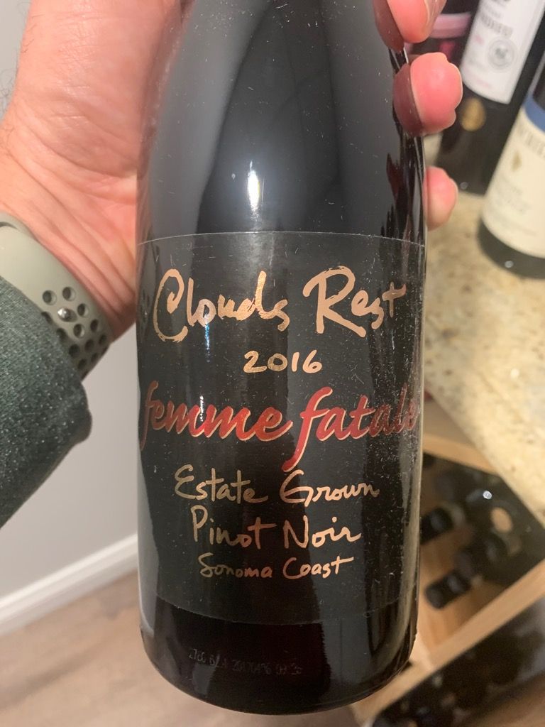 clouds rest pinot noir clouds rest pinot noir