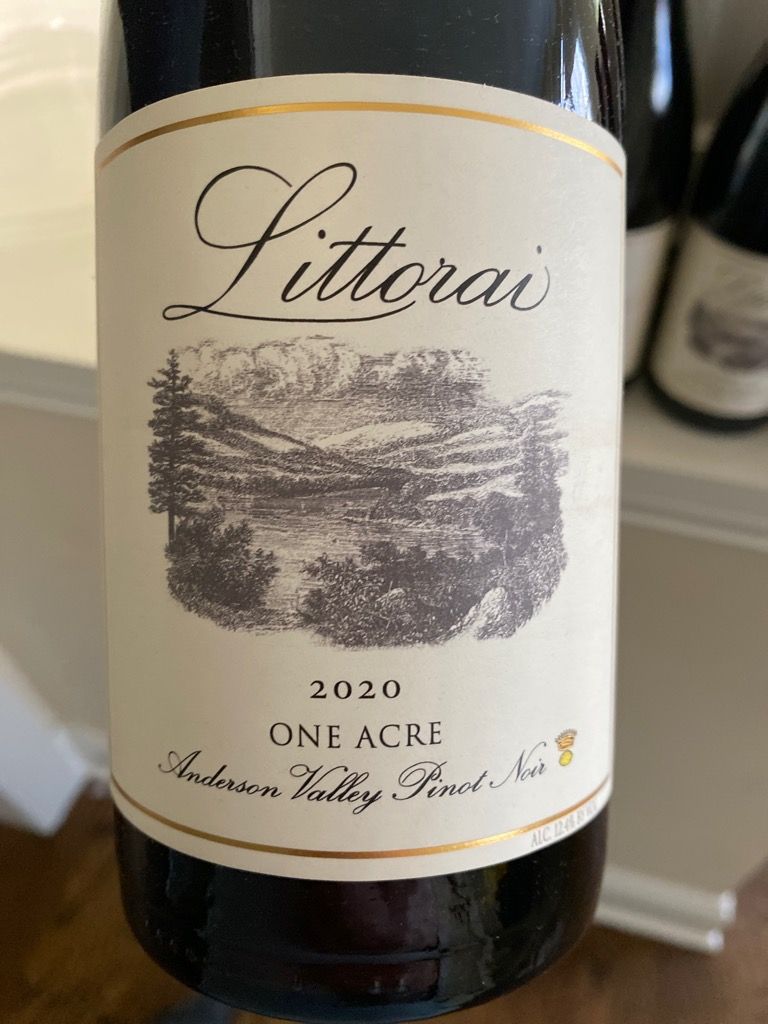 2020 Littorai Pinot Noir One Acre, USA, California, North Coast ...