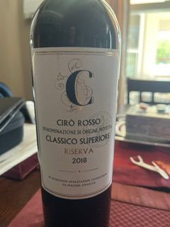 2018 Cataldo Calabretta Cir Classico Superiore CellarTracker