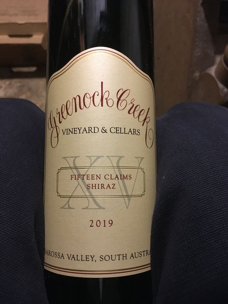 ワイン Greenock Creek 2020Fifteen Claims Shiraz 2020 Greenock Creek Shiraz Fifteen Claims - CellarTracker