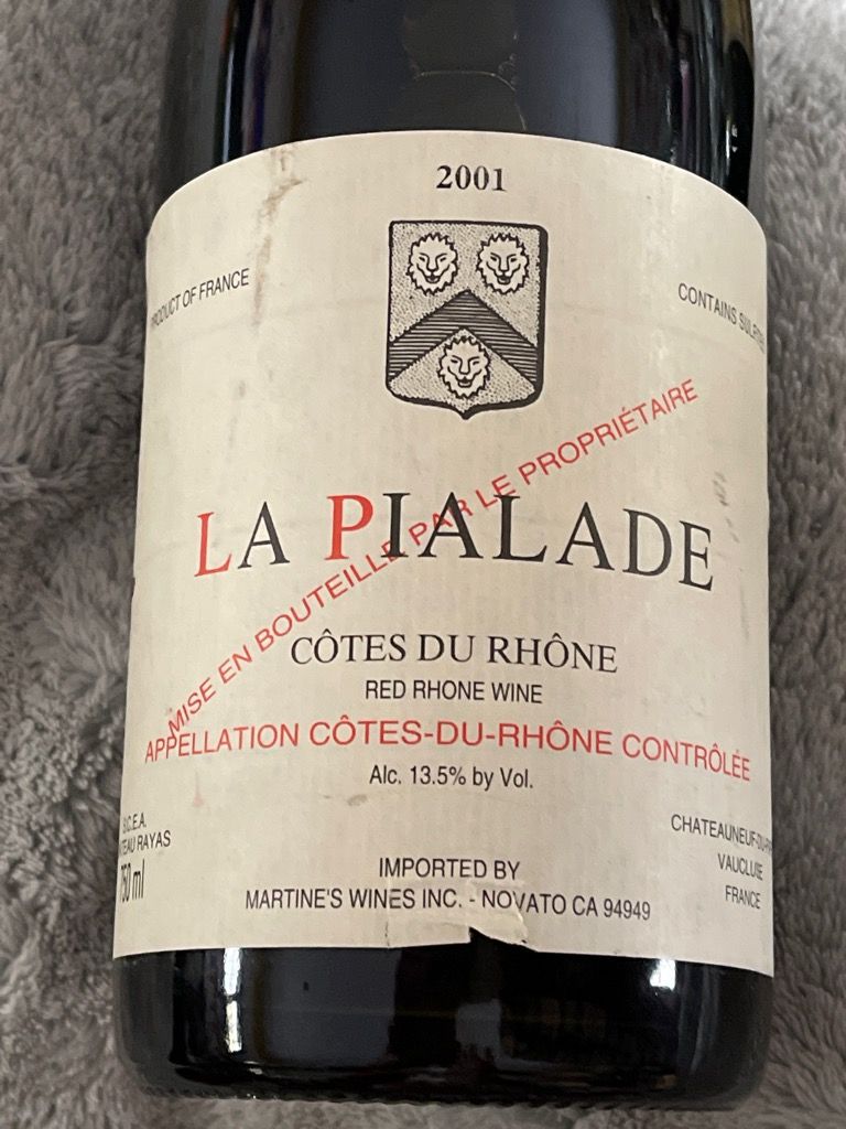 2001 Château Rayas Châteauneuf-du-Pape Reserve - CellarTracker
