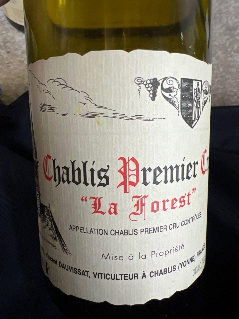2016 Vincent Dauvissat (René & Vincent) Chablis 1er Cru La Forest