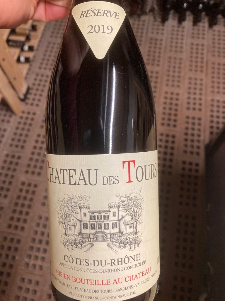 2019 Château des Tours Côtes du Rhône - CellarTracker