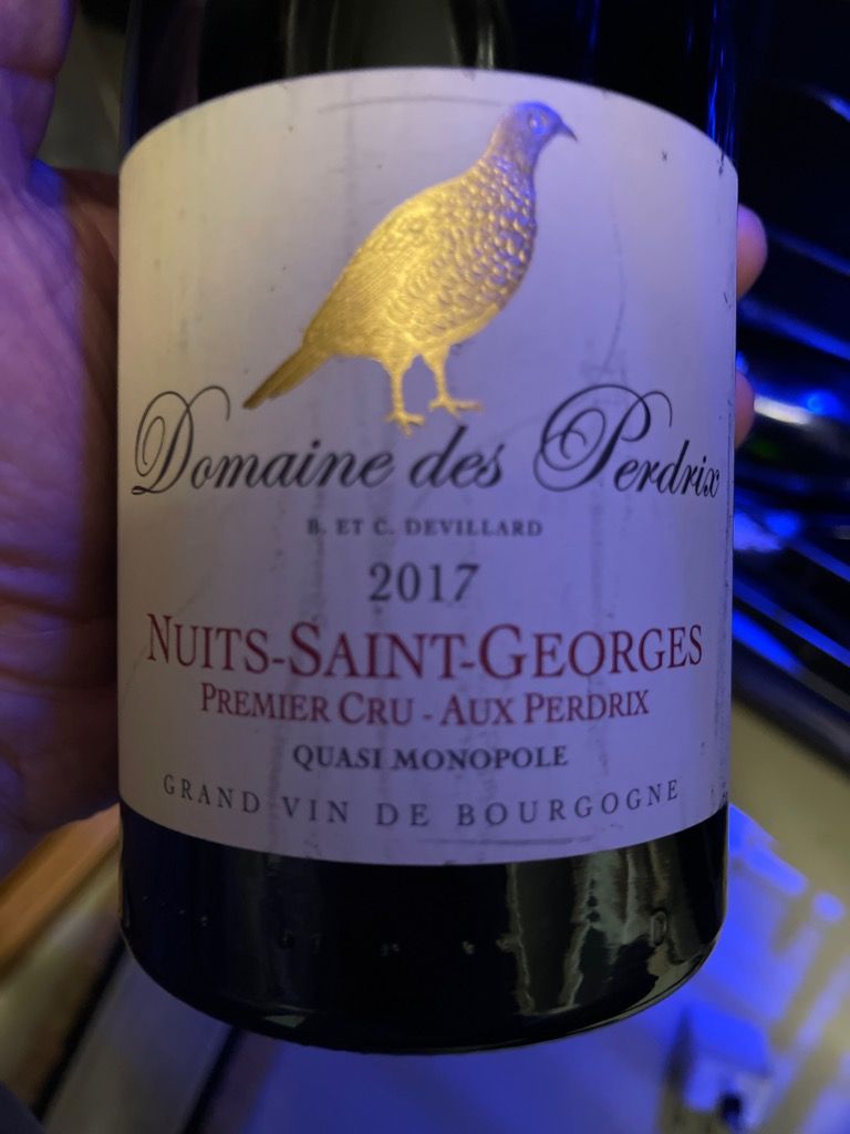 2011 Domaine des Perdrix Nuits-Saint-Georges 1er Cru Aux Perdrix