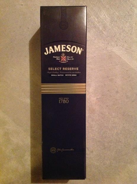 Nv Jameson Irish Whiskey Select Reserve Small Batch Ireland