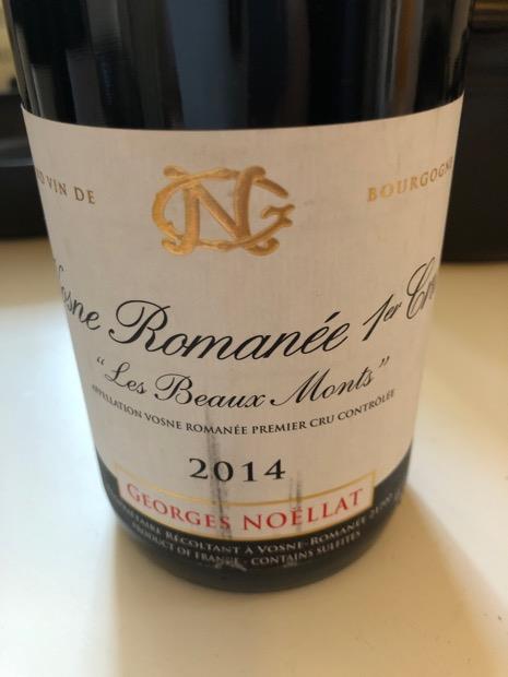 2014 Georges Noëllat Vosne-Romanée 1er Cru Les Beaux Monts