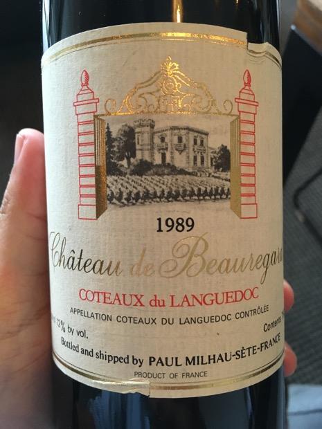1989 Château de Beauregard Coteaux du Languedoc, France, Languedoc ...