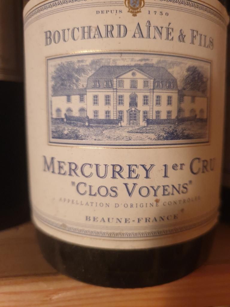 1996 Bouchard Aîné & Fils Mercurey 1er Cru Clos Voyens - CellarTracker