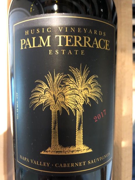 2017 Husic Vineyards Cabernet Sauvignon Palm Terrace - CellarTracker