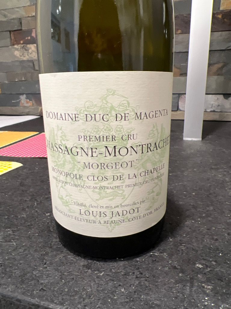 2013 Louis Jadot Chassagne-Montrachet 1er Cru Morgeot Clos de la