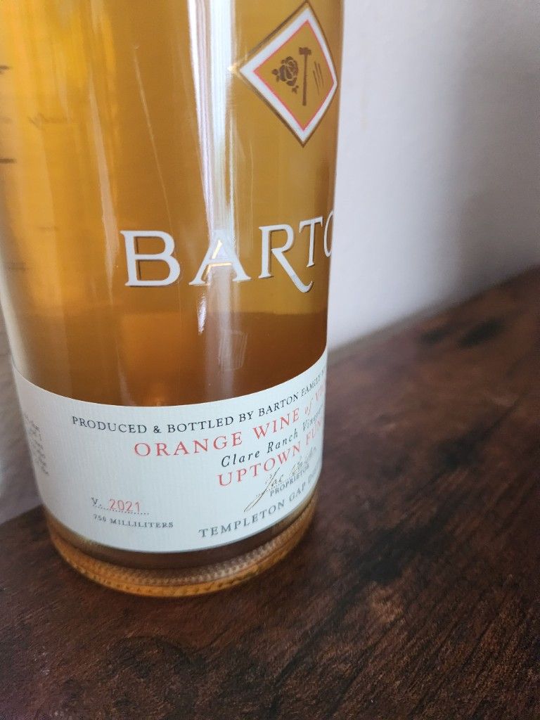 2021 Barton Family Winery Viognier Uptown Funk, USA, California