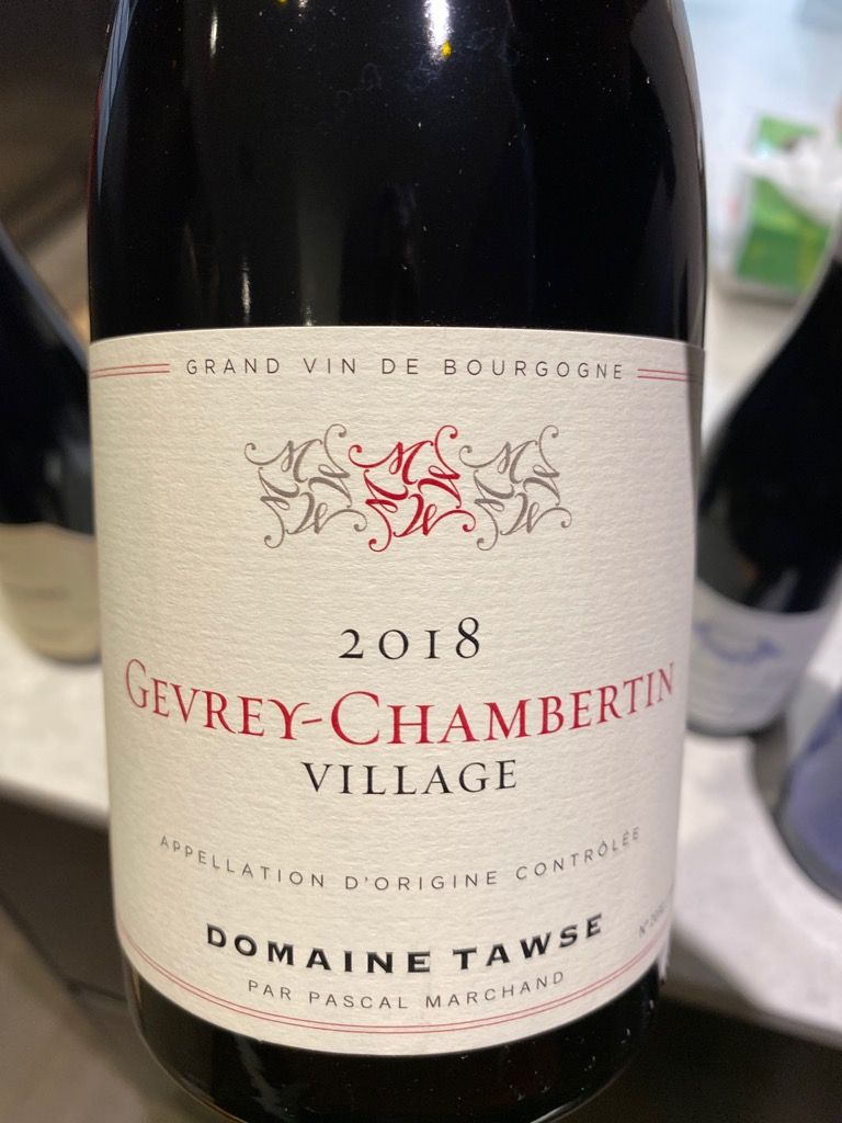 2018 Domaine Tawse Gevrey-Chambertin Village - CellarTracker