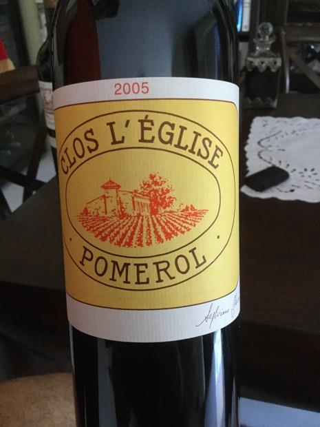 2007 Clos l'Église (Pomerol) - CellarTracker