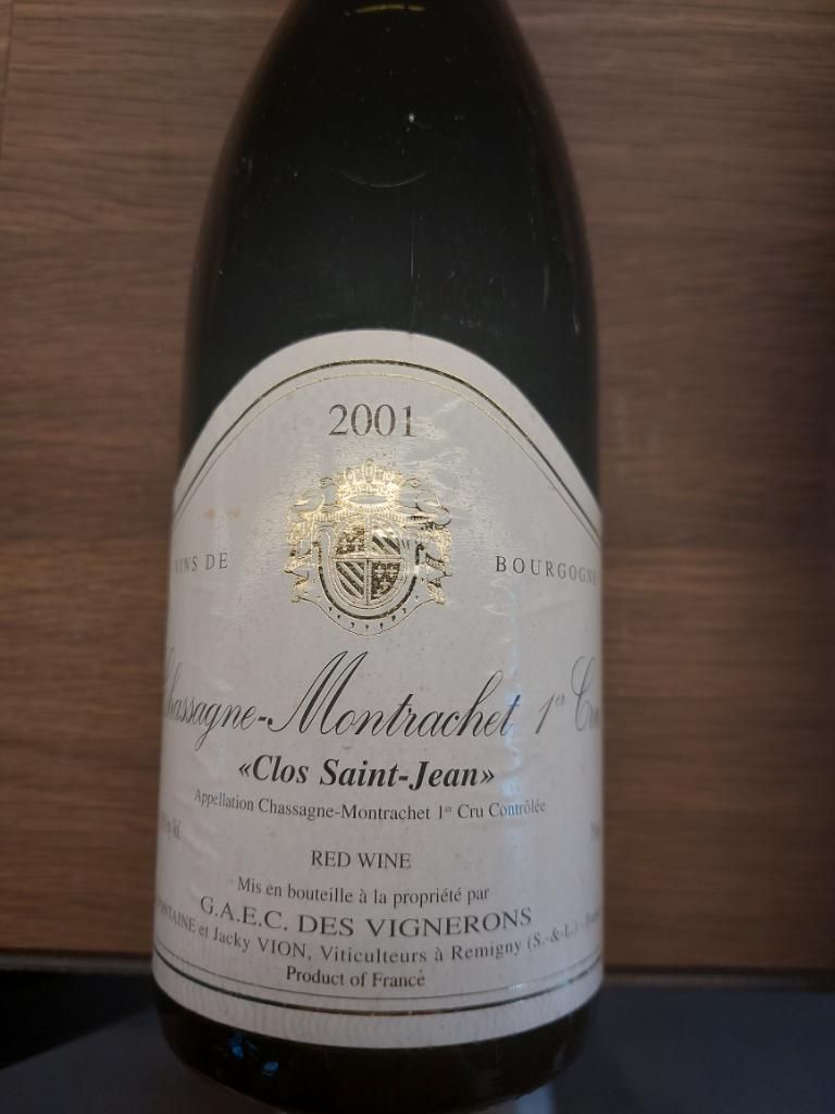 2015 Domaine Amiot Guy et Fils Chassagne-Montrachet 1er Cru