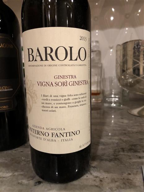 2016 Conterno Fantino Barolo Sorì Ginestra - CellarTracker