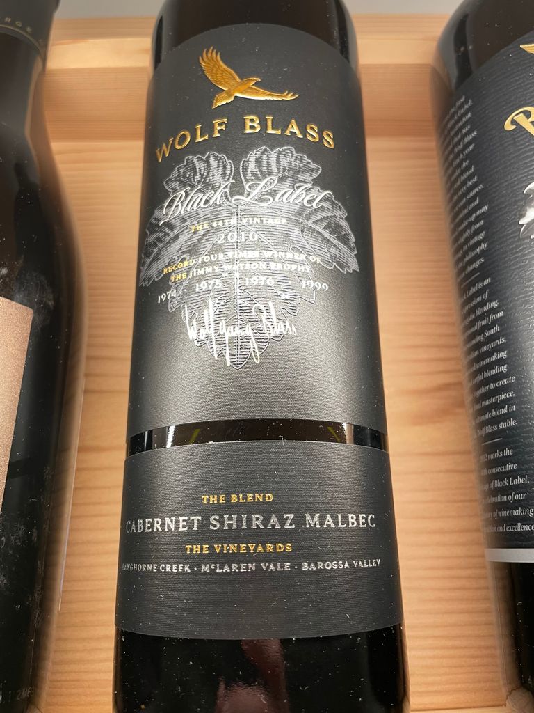 2016 Wolf Blass Black Label, Australia, South Australia CellarTracker