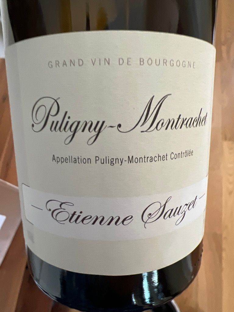 2021 Etienne Sauzet Puligny-Montrachet - CellarTracker