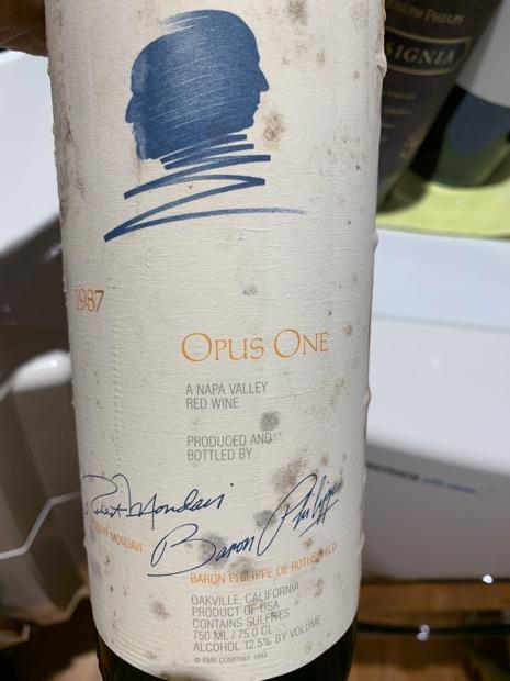 1987 Opus One - CellarTracker