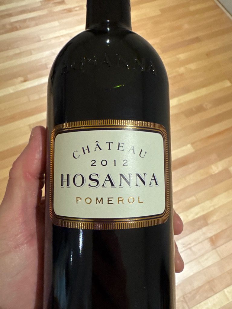 2012 Château Hosanna - CellarTracker