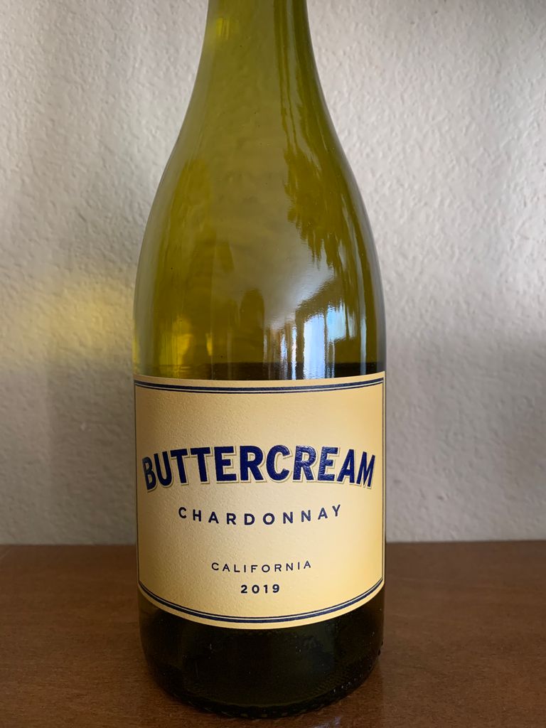2019 Buttercream Winery Chardonnay, USA, California, Central Coast