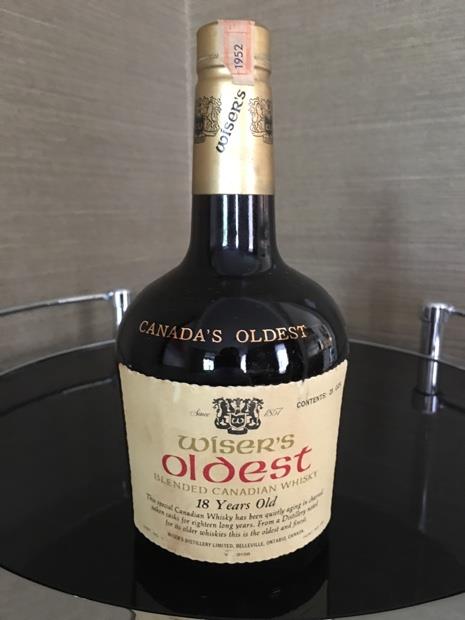 1963 Wiser's 18 Years Old Canadian Whisky - CellarTracker