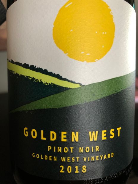 2018 Golden West Pinot Noir Golden West Vineyard, USA, Washington ...