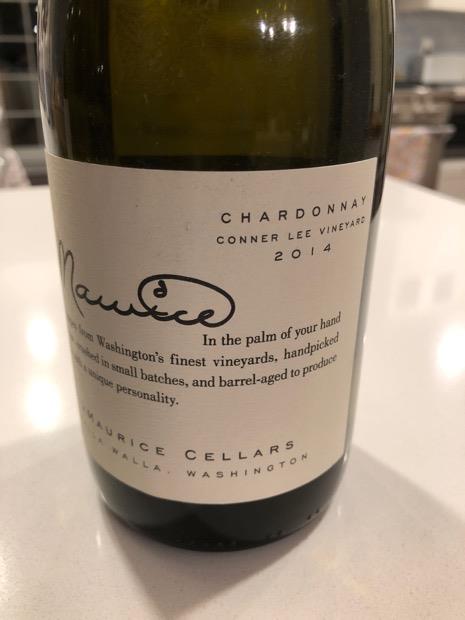 2014 ÀMaurice Cellars Chardonnay Conner-Lee Vineyard, USA, Washington ...