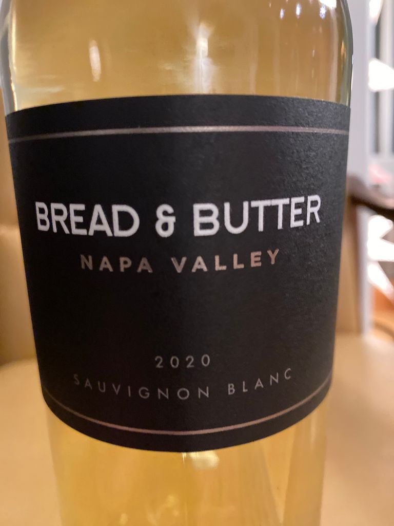 2020 Bread & Butter Sauvignon Blanc, USA, California CellarTracker