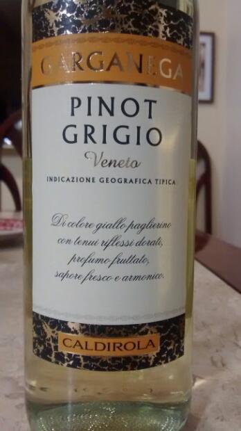 NV Caldirola Pinot Grigio Garganega - Pinot Grigio Veneto IGT, Italy ...