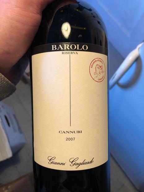 2008 Gianni Gagliardo Barolo Cannubi - CellarTracker