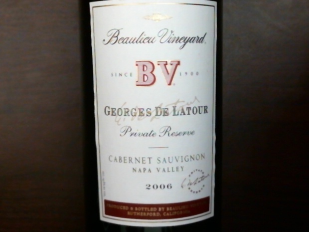 2006 Beaulieu Vineyard Cabernet Sauvignon Georges de Latour