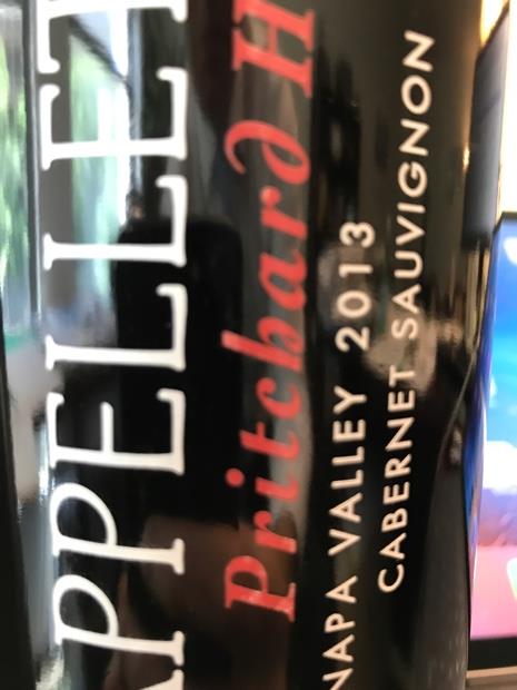 2012 Chappellet Cabernet Sauvignon Pritchard Hill Estate Vineyard -  CellarTracker