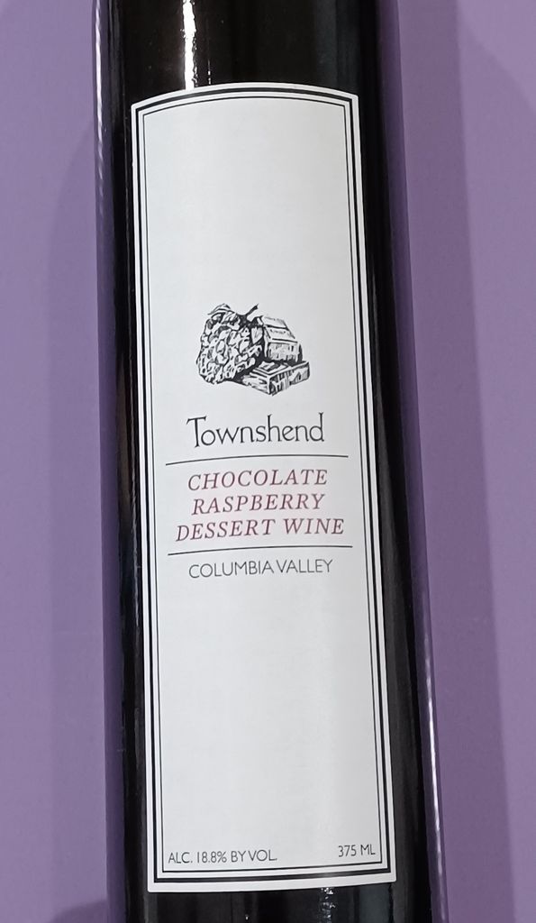 NV Townshend Chocolate Raspberry Dessert Wine, USA, Washington