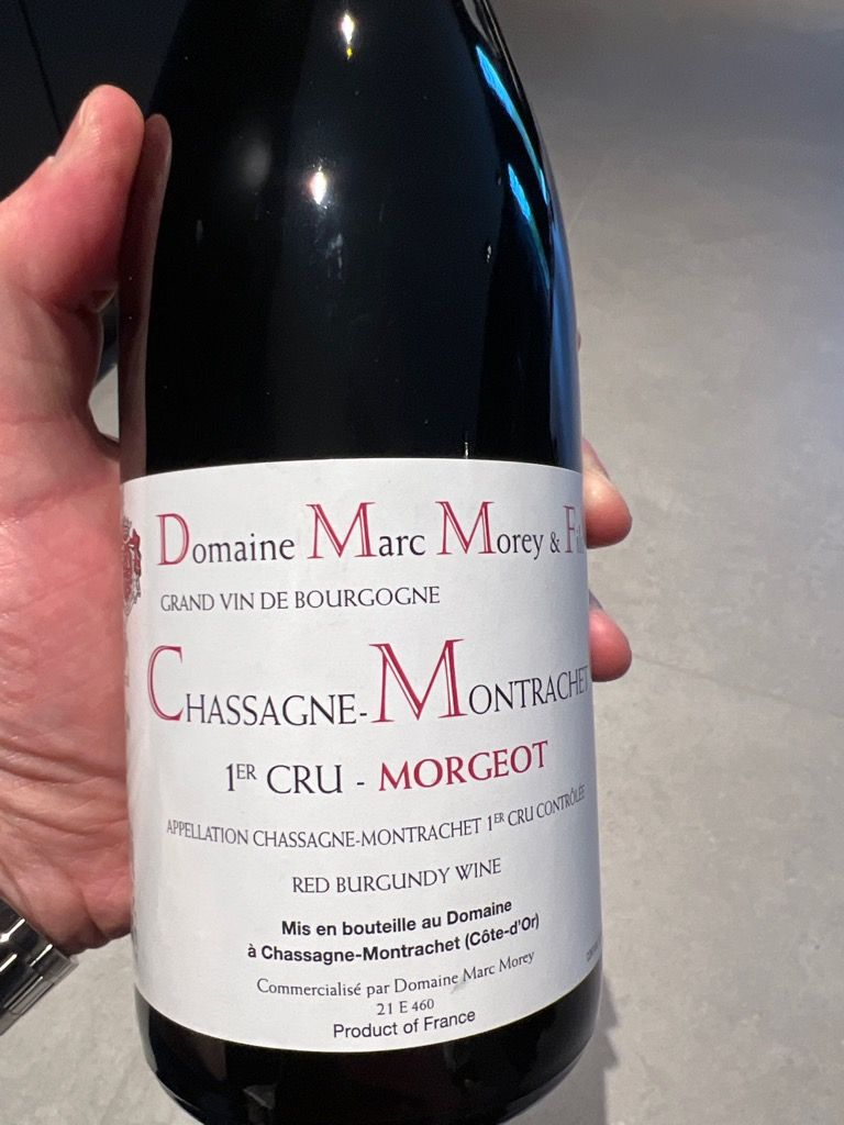 2020 Domaine Marc Morey & Fils Chassagne-Montrachet 1er Cru