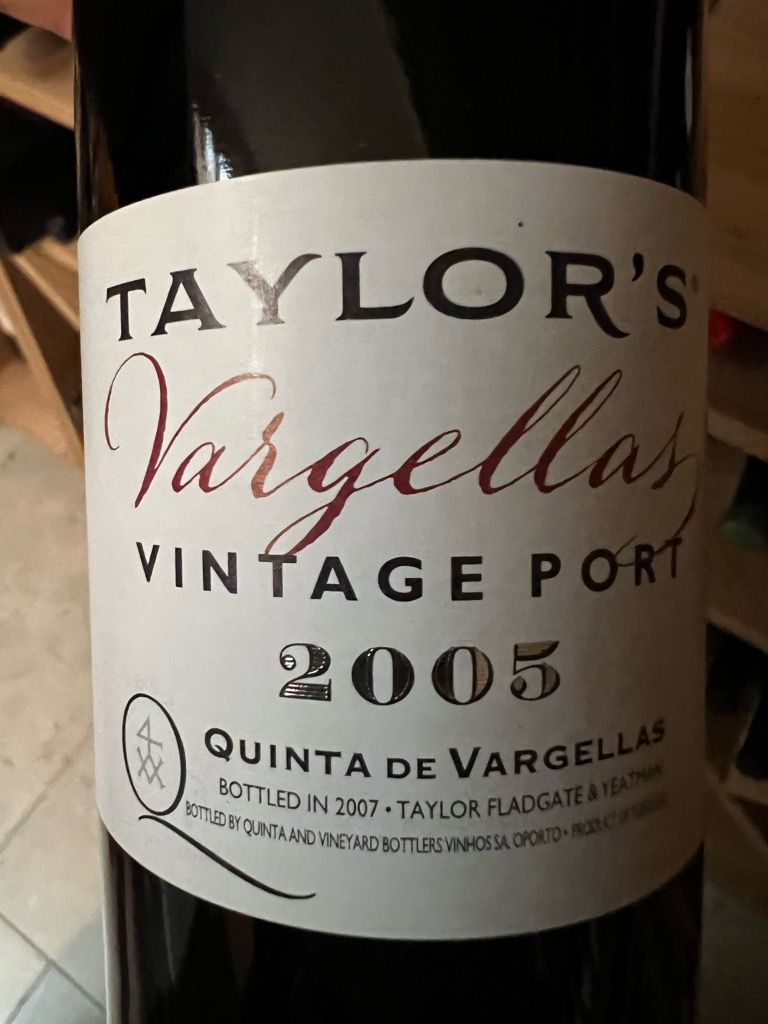 2001 Taylor (Fladgate) Porto Vintage Vargellas - CellarTracker