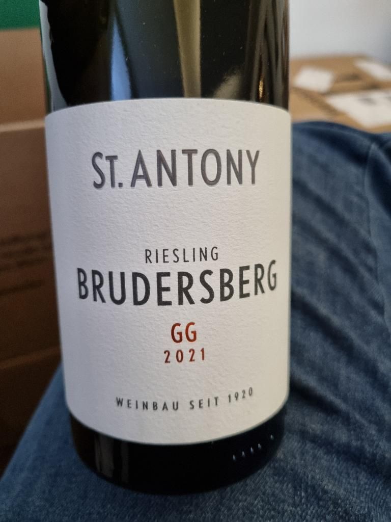 2021 St. Antony Niersteiner Brudersberg Riesling Großes Gewächs ...