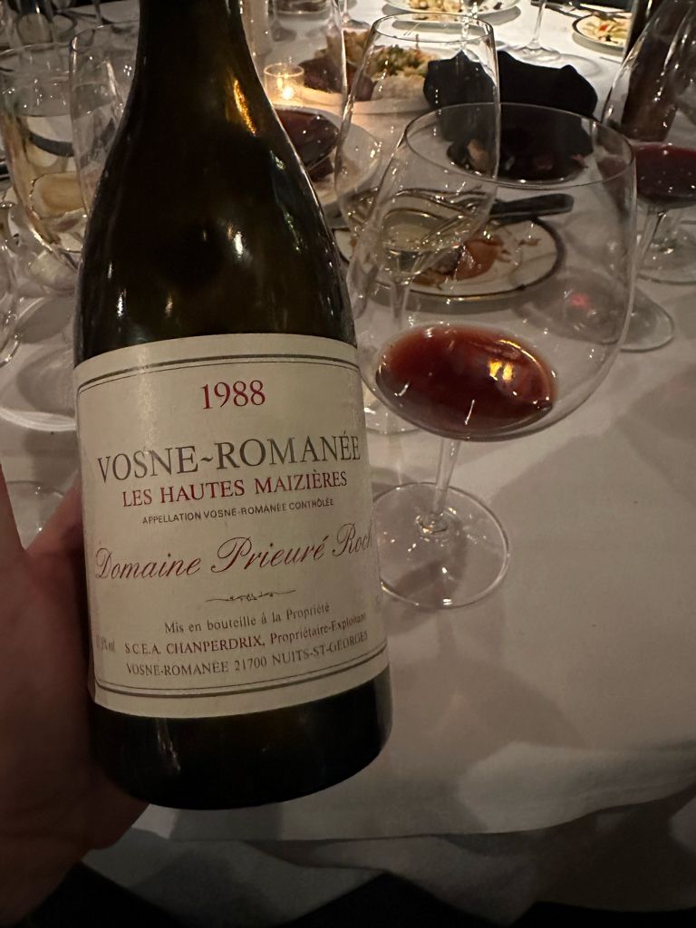 1988 Domaine Prieuré Roch Vosne-Romanée Les Hautes-Maizières