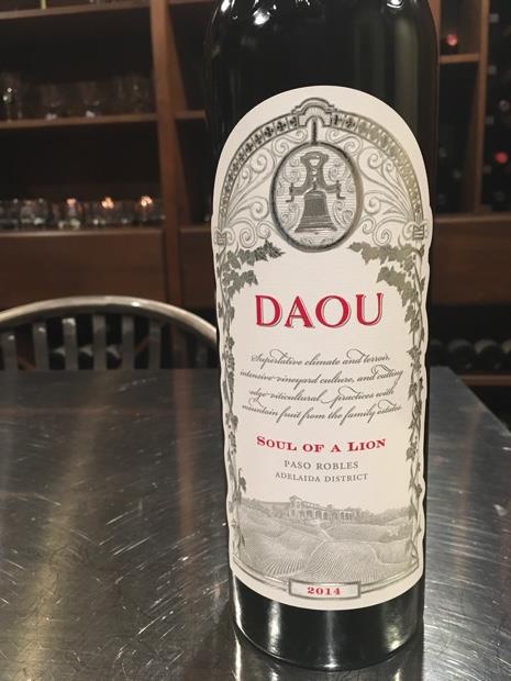 2014 Daou Vineyards Cabernet Sauvignon Estate Cabernet "Soul of a Lion