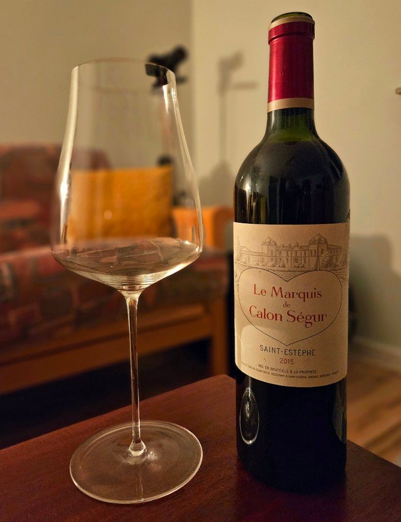Le Marquis de Calon Ségur 2015 2015 Château Calon-Ségur Le Marquis de Calon Ségur