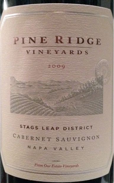 2009 Pine Ridge Vineyards Cabernet Sauvignon Stags Leap ...