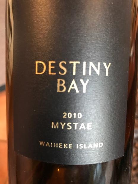 2010 Destiny Bay Mystae - CellarTracker