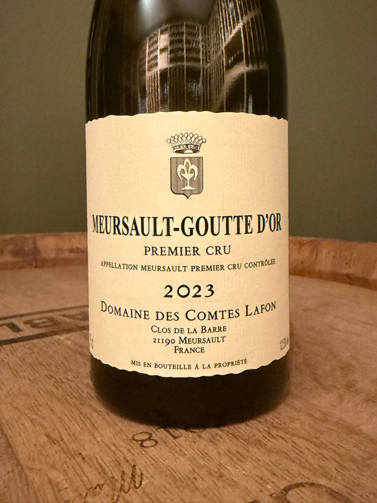 1973 Domaine des Comtes Lafon Meursault 1er Cru Gouttes d'Or
